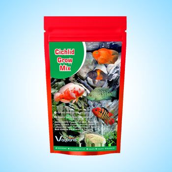Cichlid grow mix fish food